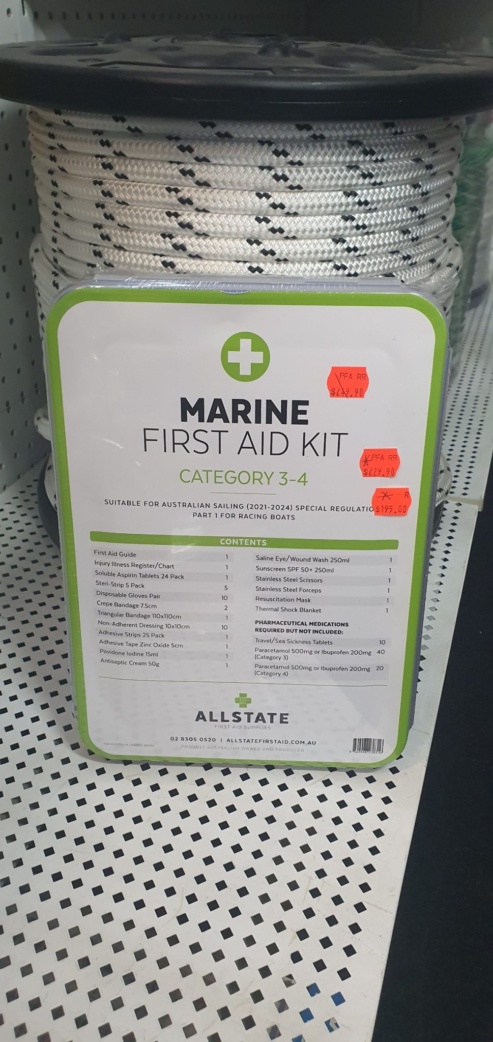All State Category 3 4 Marine First Aid Kit North Haven Marine