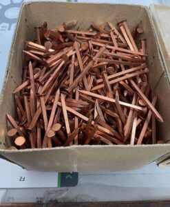 Copper Nails 2 1/2 Inch  #10G