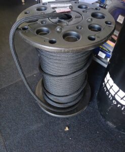 16mm Double Braid Polyester - Black