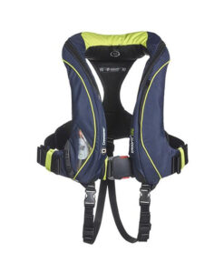 Crewsaver Crewfit Ergofit+ PFD 190N Automatic with Harness - Navy/Lime